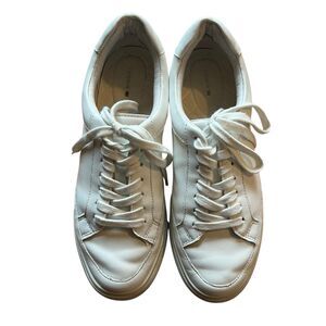 Birdies Sneakers 8 White Leather Cardinal Low Top Trainers Womens